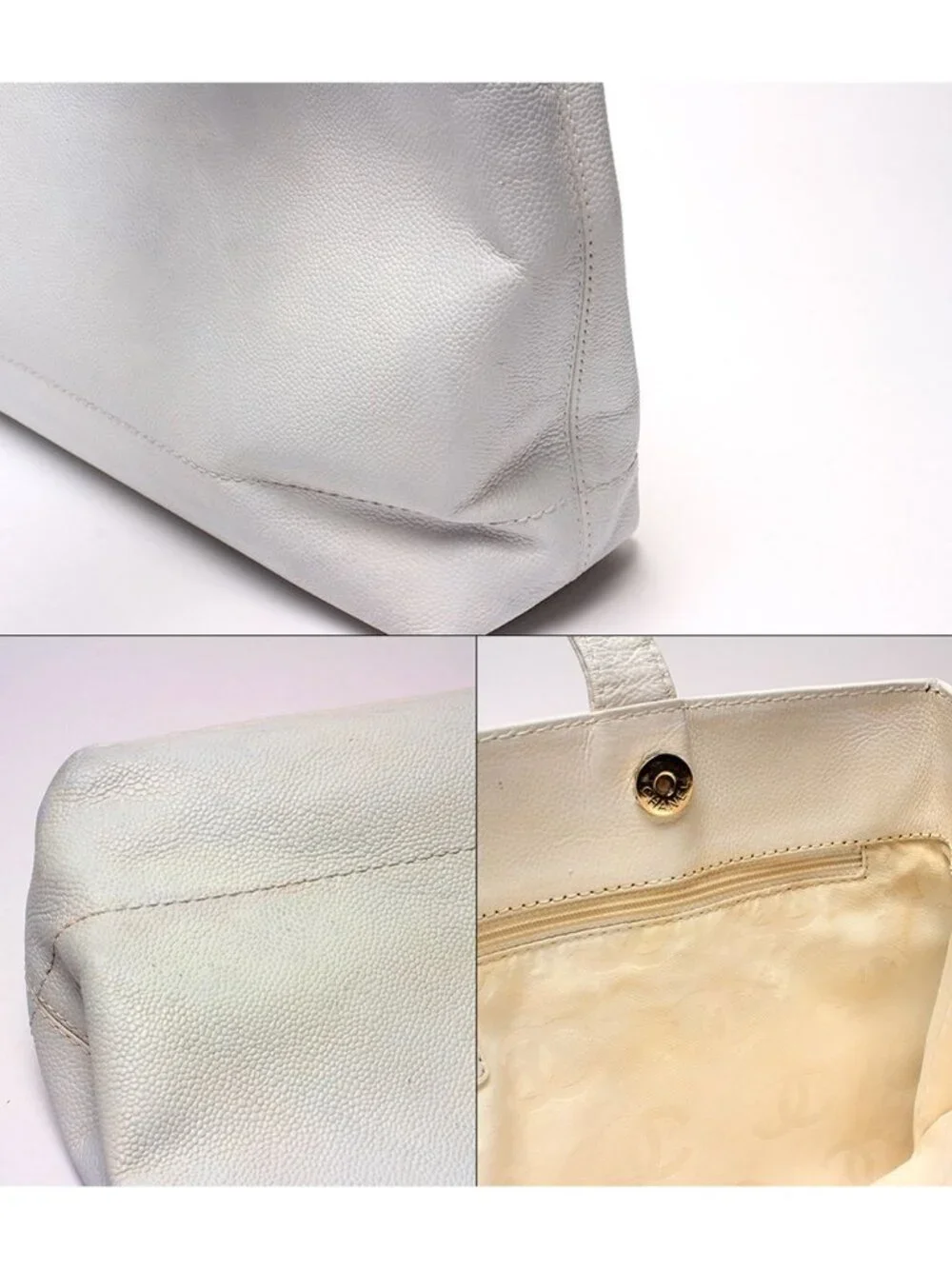 Chanel Tote Shoulder Gold